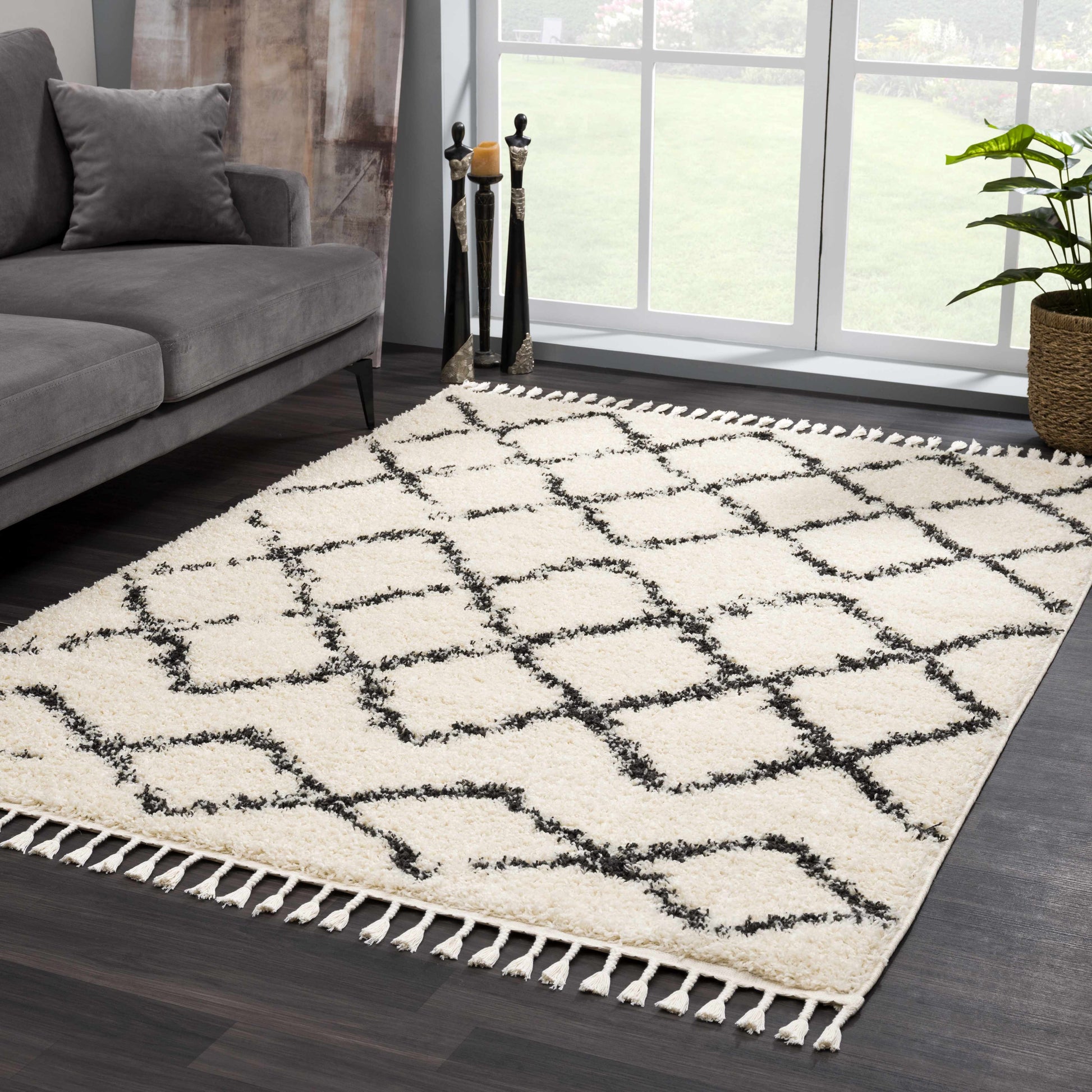 Wallagrass Moroccan Shag Rug - Clearance