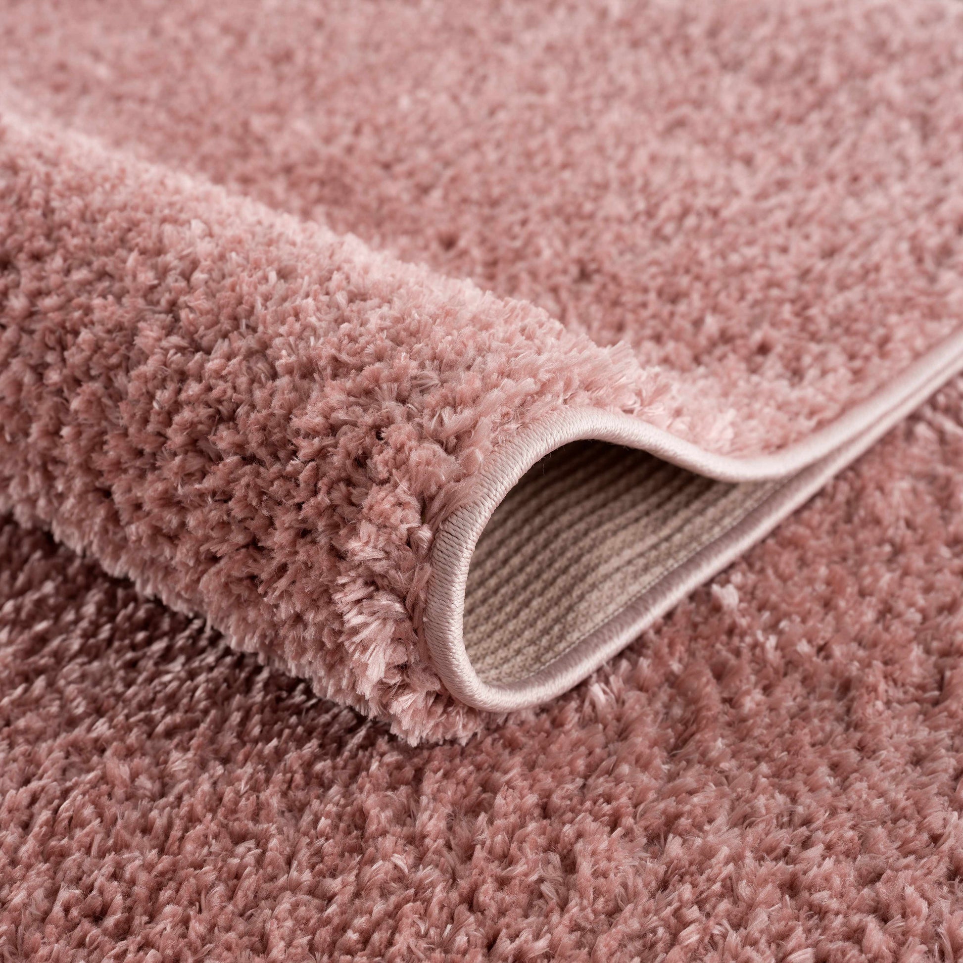 Judy Pink Washable Plush Rug - Clearance