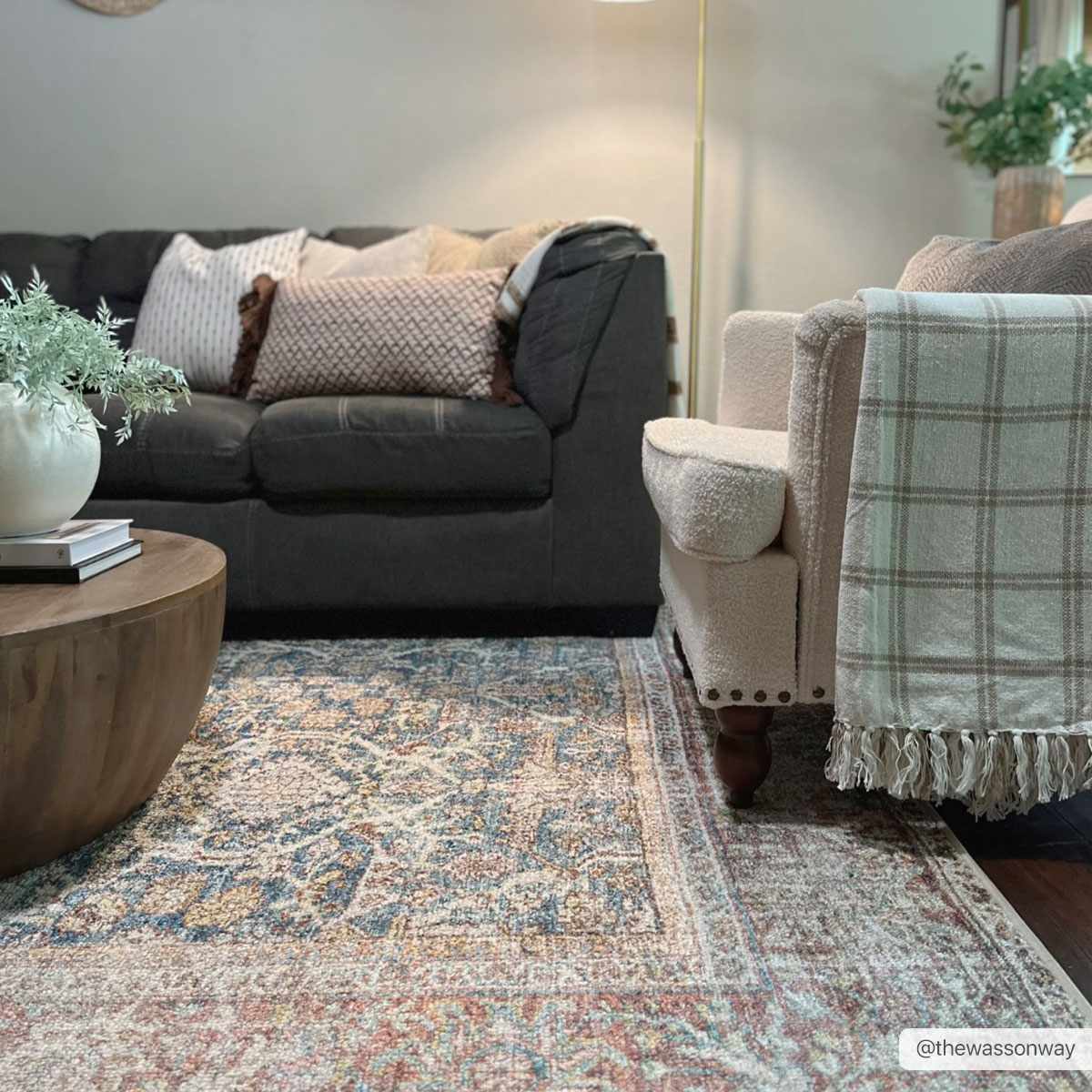 Avel Non-Slip Washable Rug