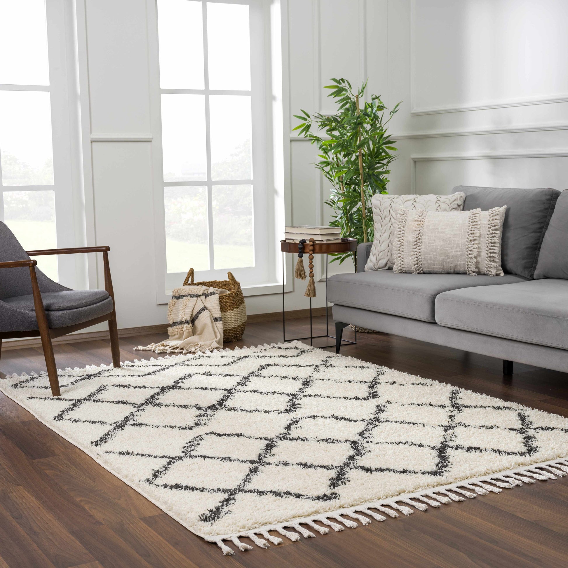 Wallagrass Moroccan Shag Rug - Clearance