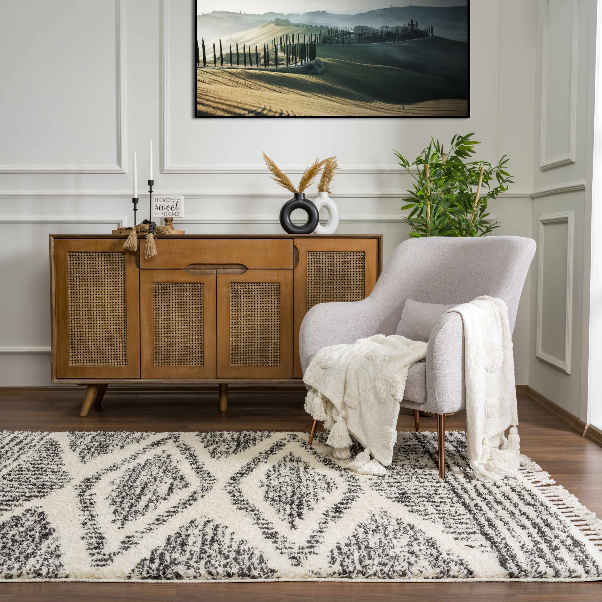 Fishhook Berber Shag Rug