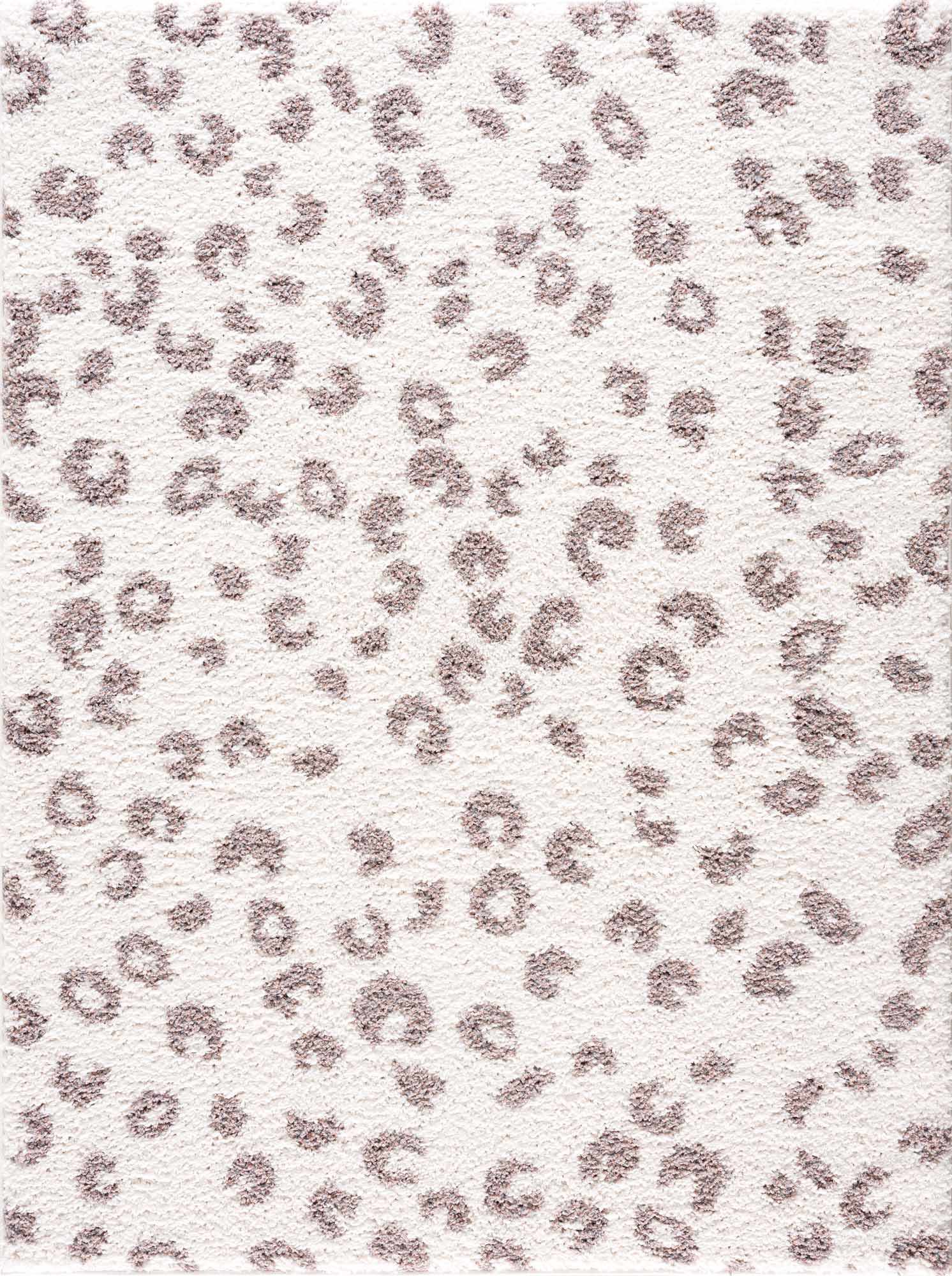Zhen Pink Spots Leopard Rug - Clearance