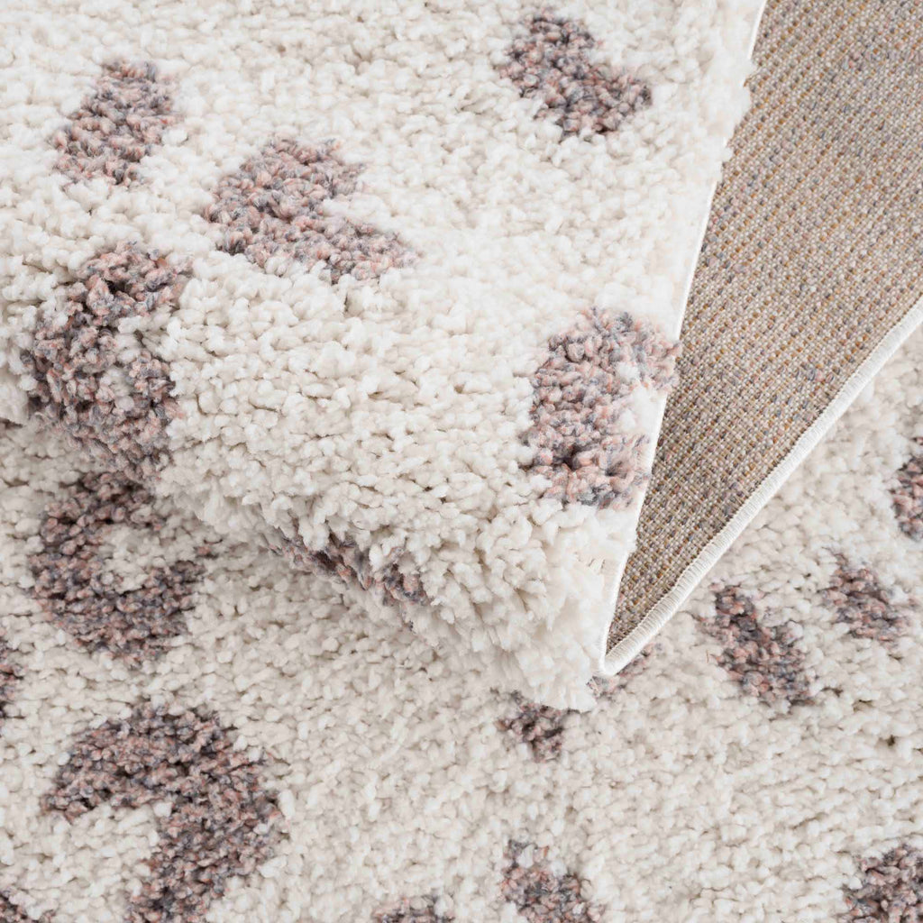 Zhen Pink Spots Leopard Rug - Clearance