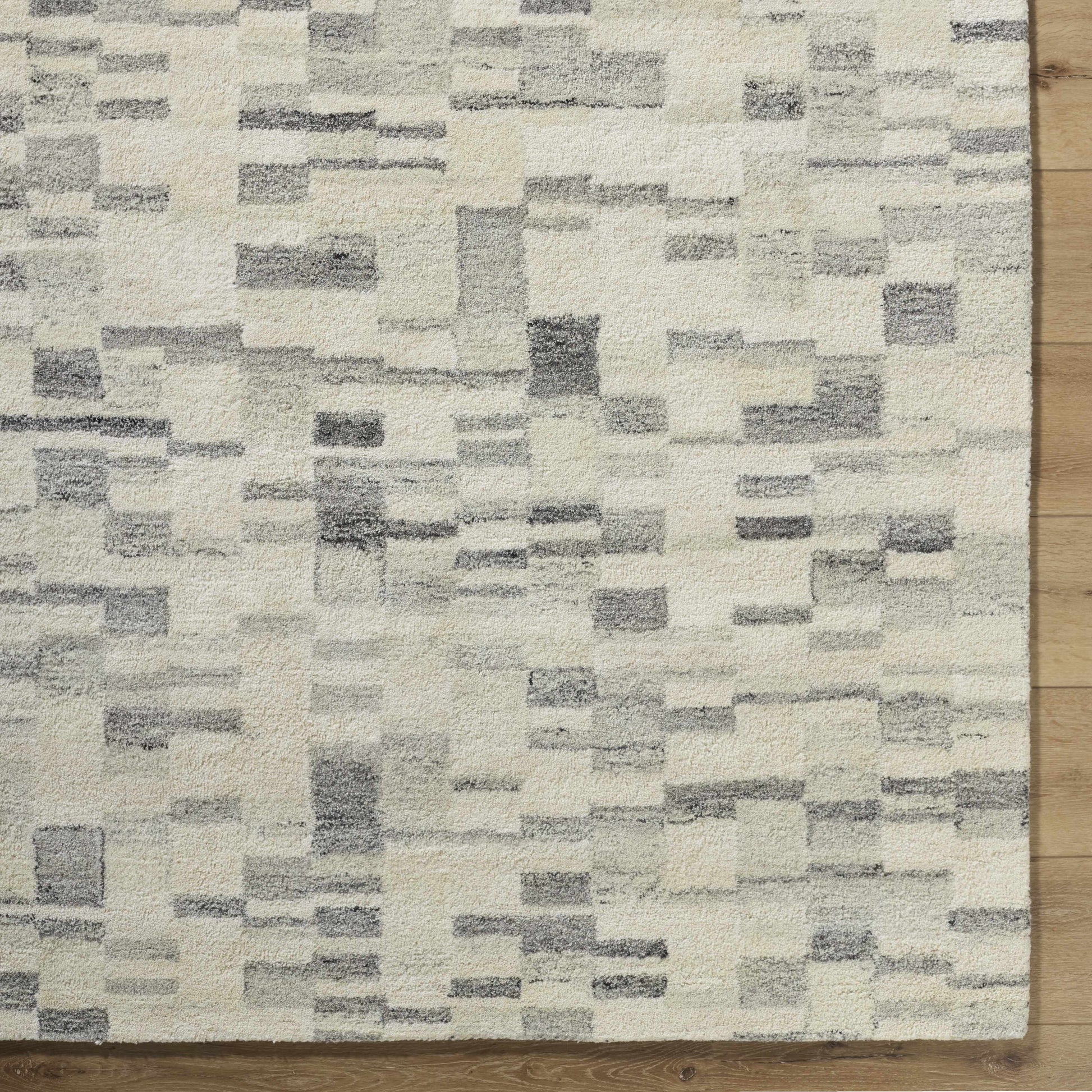 Cathal Broken Striped Area Rug