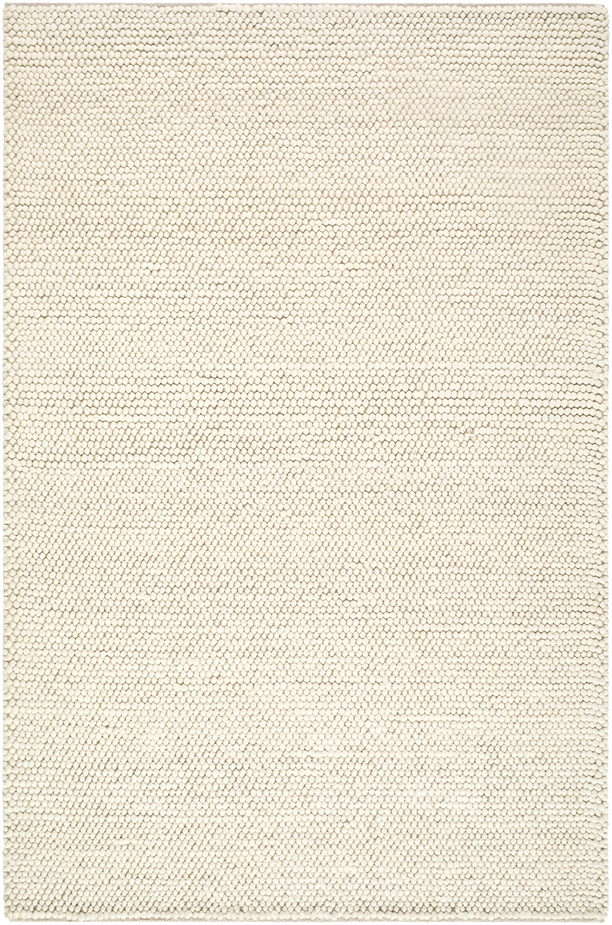 Clayne Beige Premium Wool Area Rug