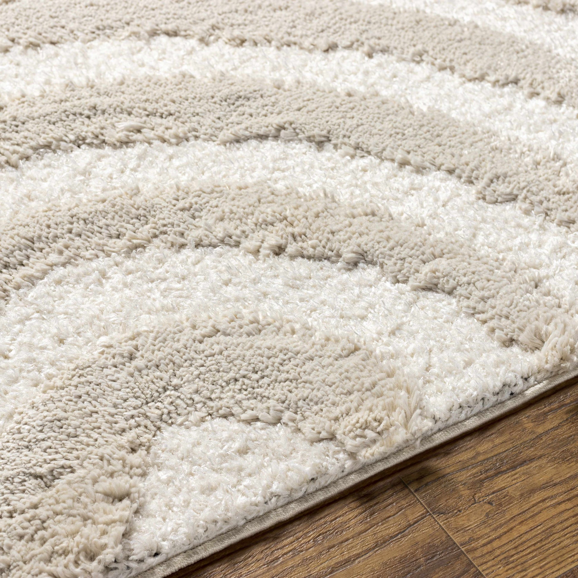 High-Low Shag Rainbow Rug - Clearance