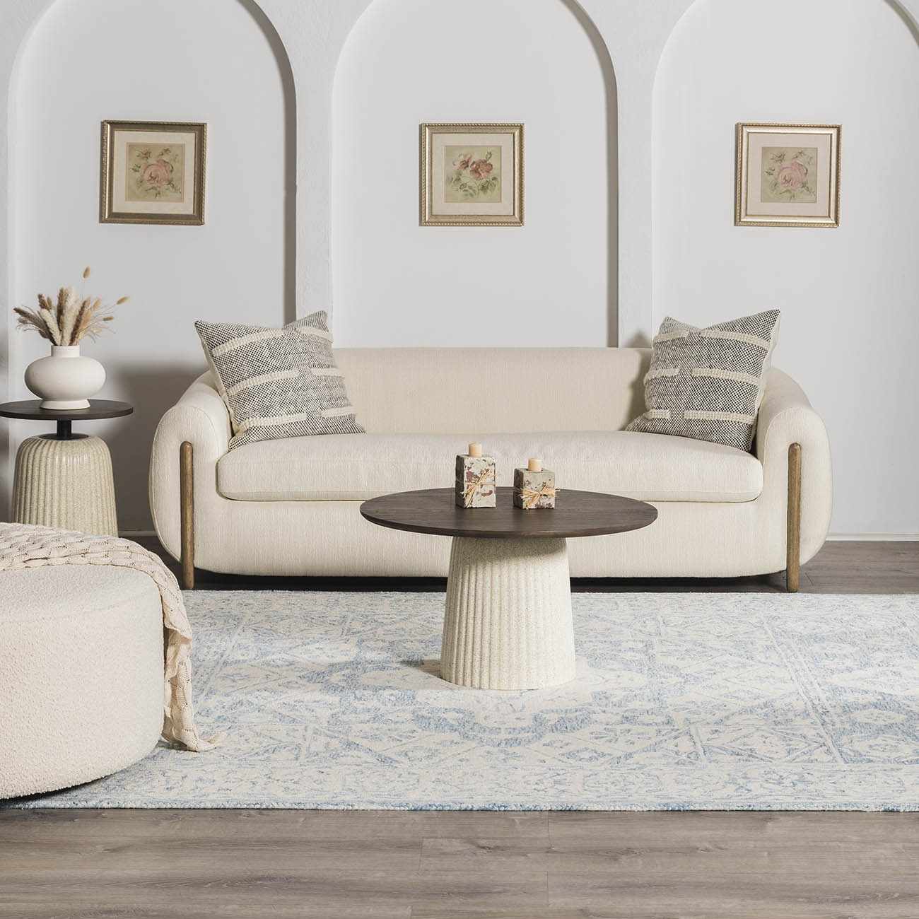 Devine Hand Tufted Wool Area Rug