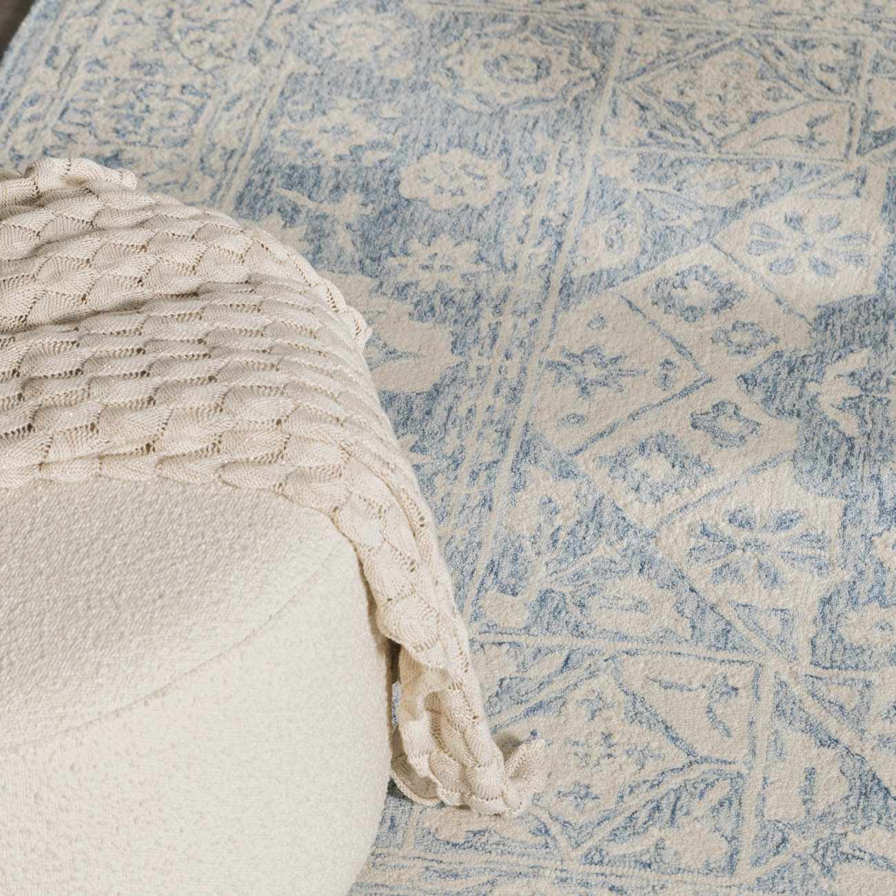 Devine Hand Tufted Wool Area Rug