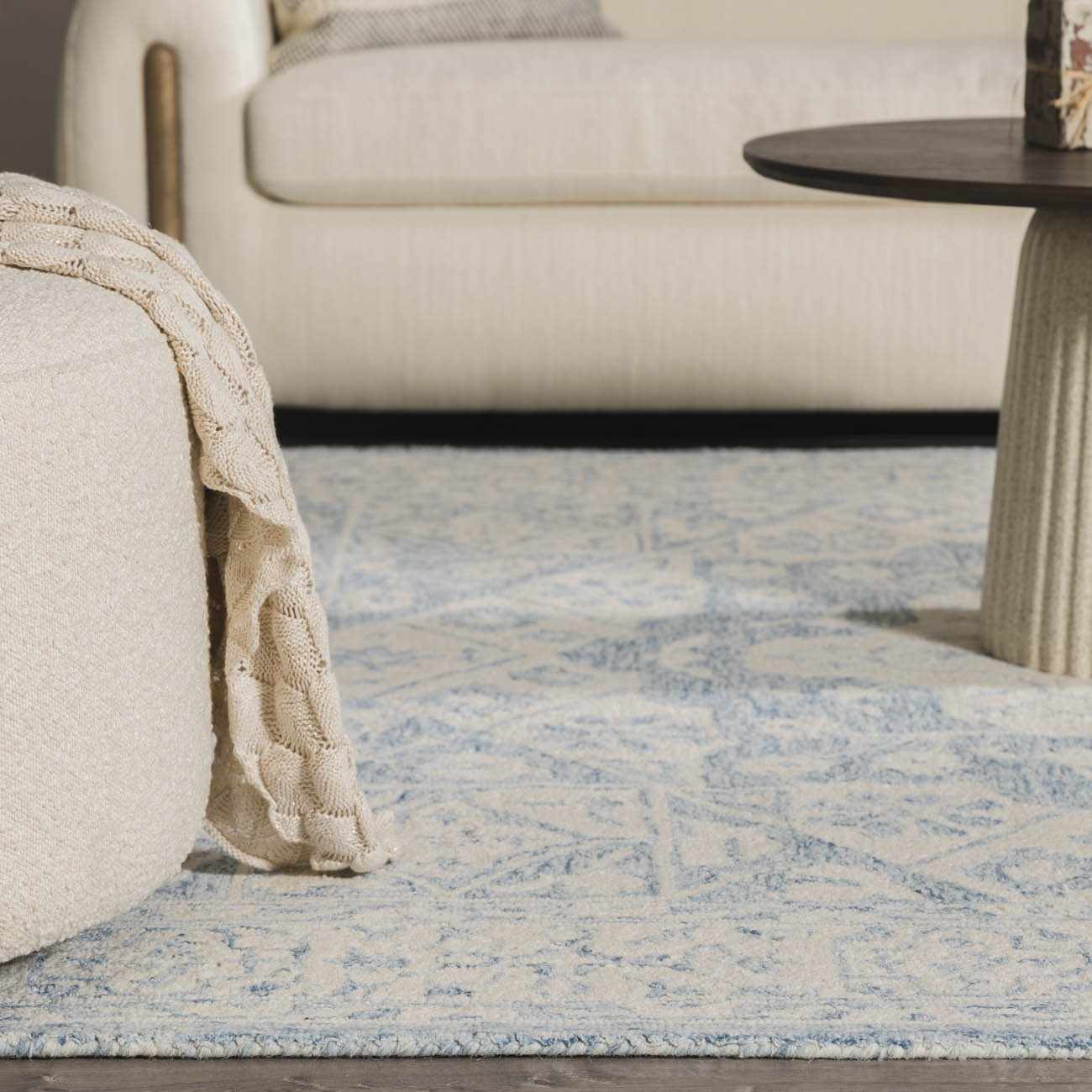 Devine Hand Tufted Wool Area Rug