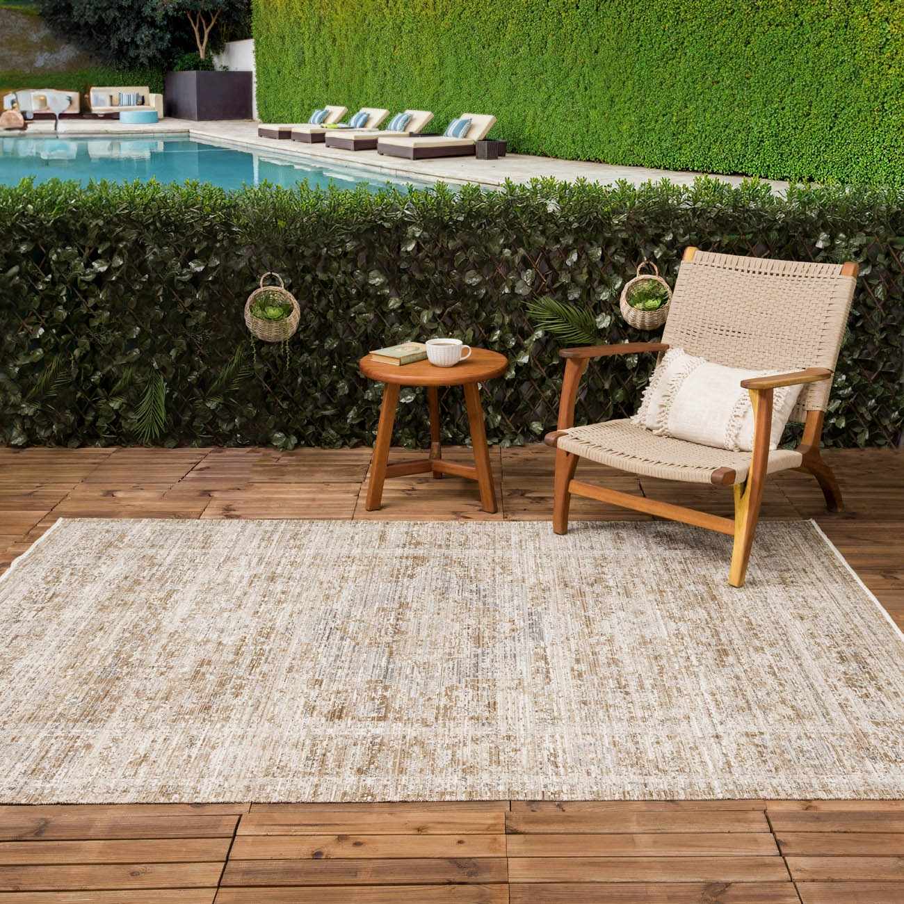 Aistys Washable Area Rug