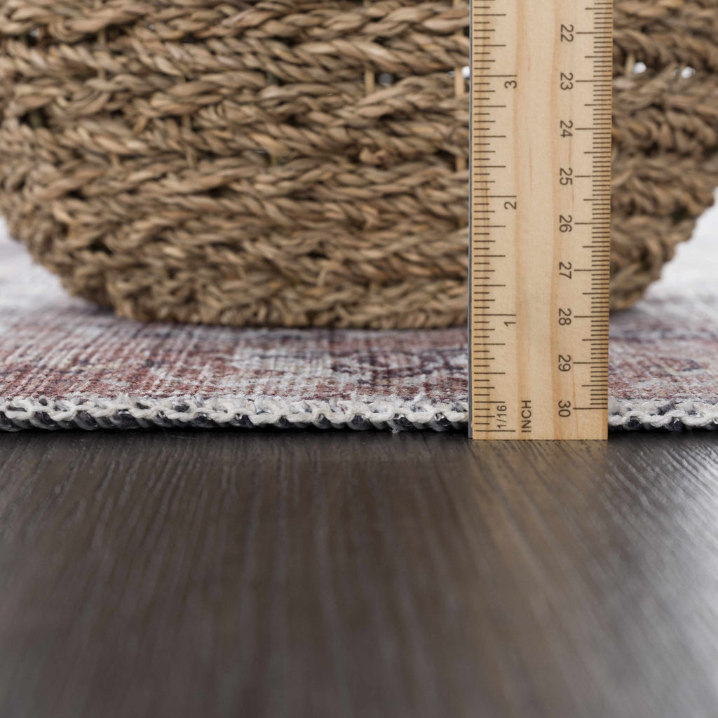 Beige Rosman Washable Area Rug - Promo