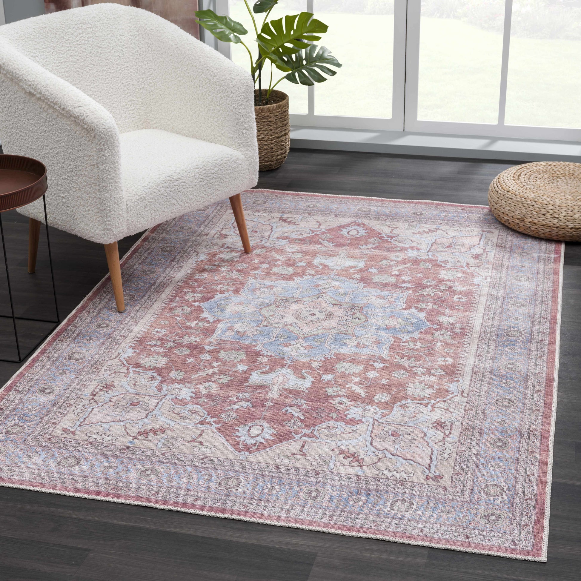 Brown Bagamanoc Medallion   Area Rug - Clearance