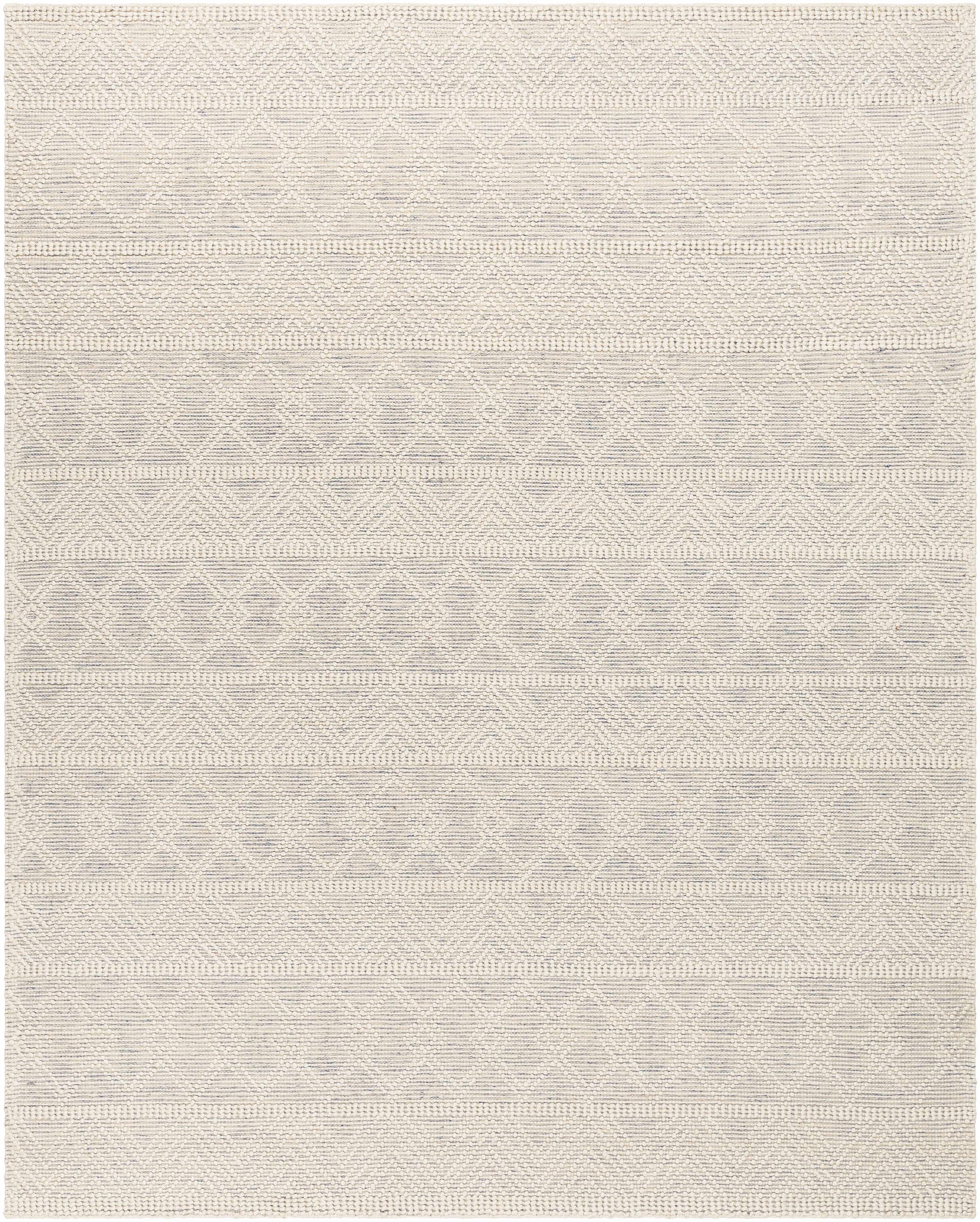 Ginter Handmade Beige Wool Rug - Clearance