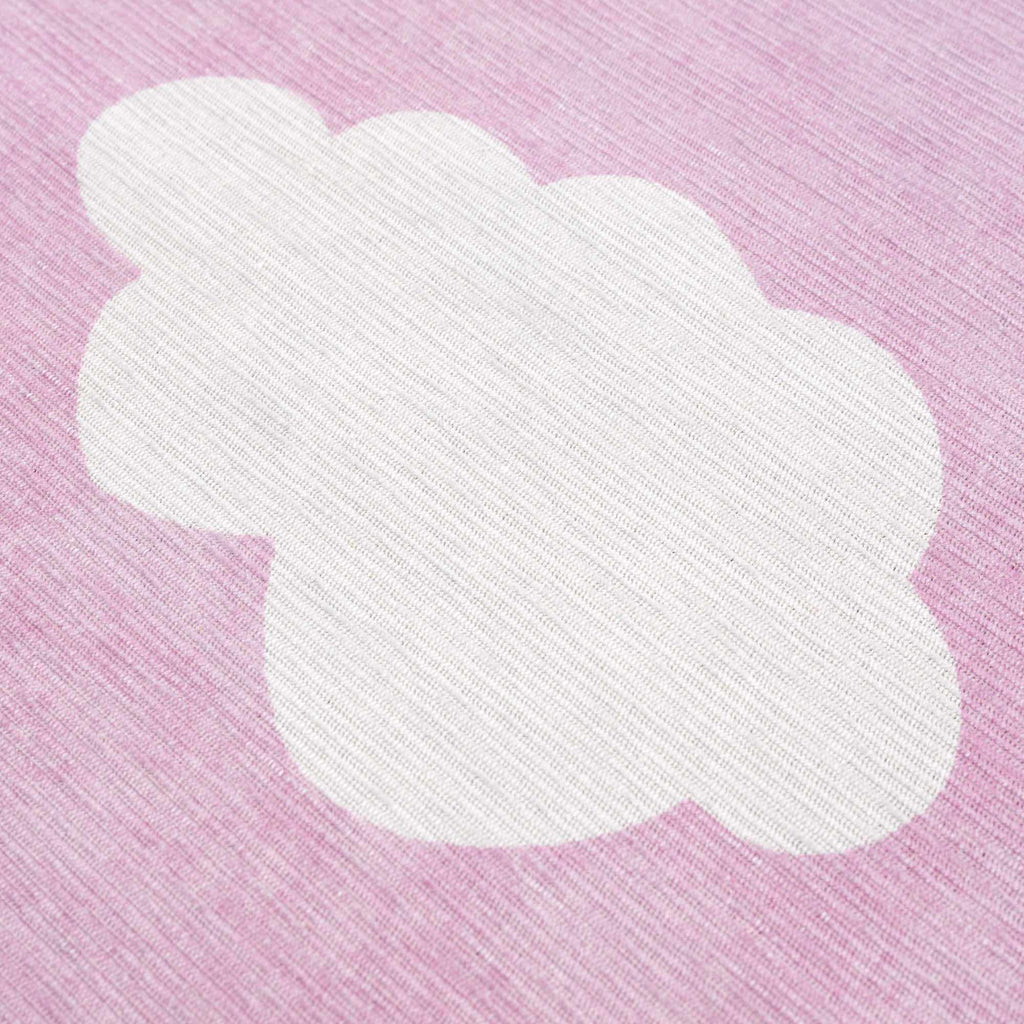 Nizar Pink Cloud Washable Kids Rug - Clearance