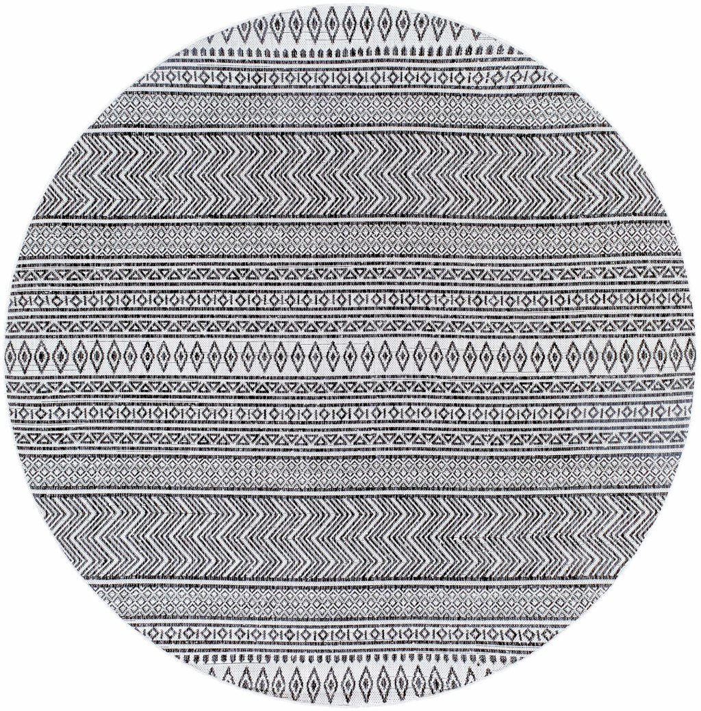 Imboden Black&White Outdoor Rug