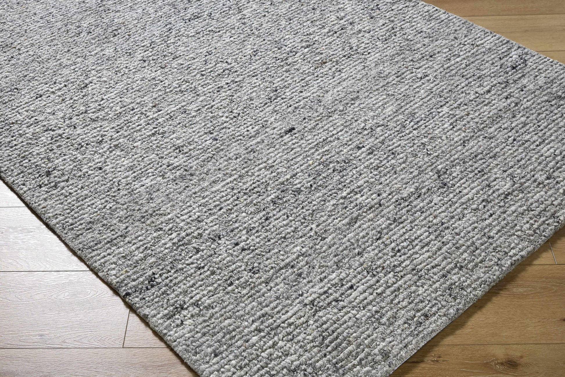 Winta Charcoal Wool Area Rug