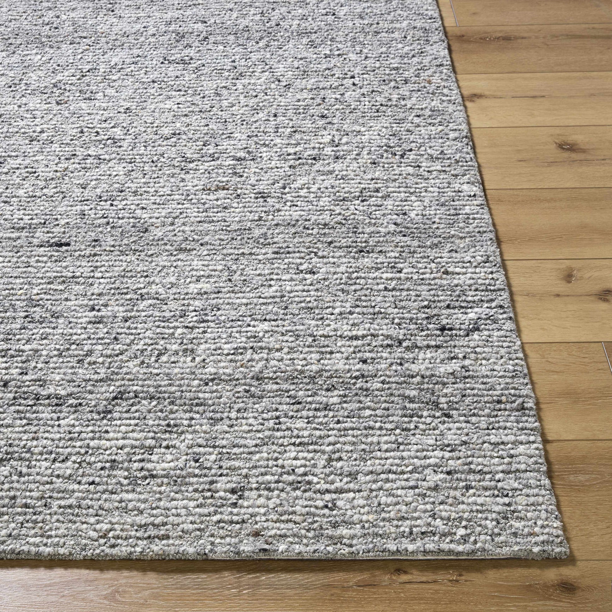Winta Charcoal Wool Area Rug