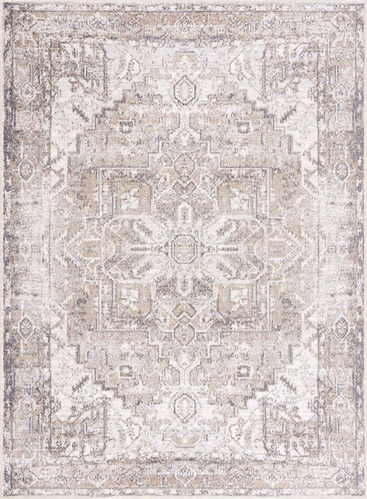 Hera Flat Pile Washable Rug