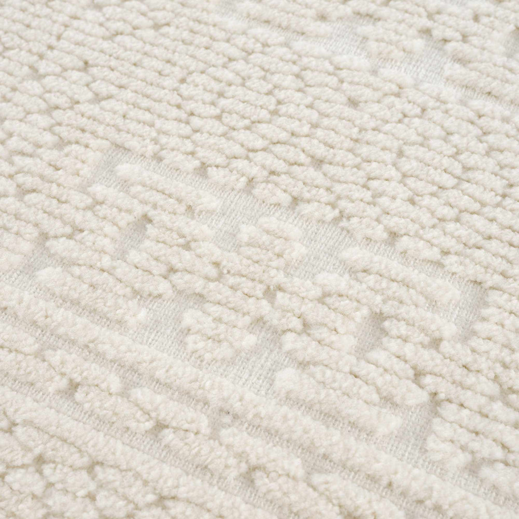 Bahar Cream Washable Area Rug