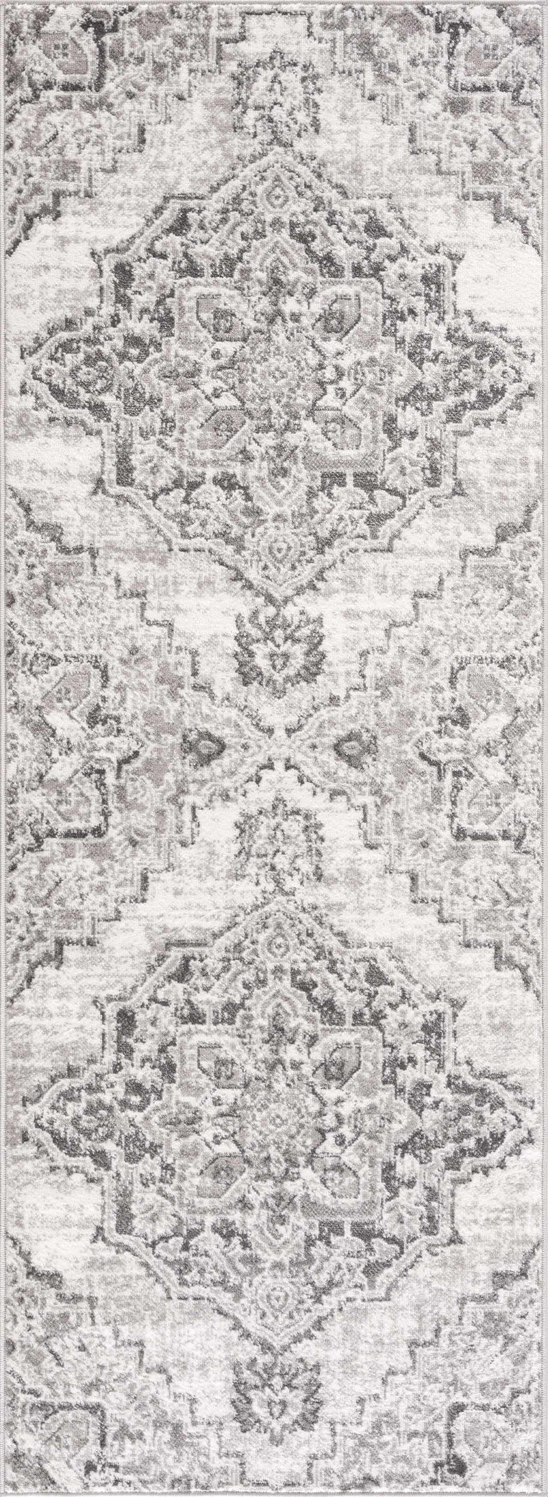 Elani Gray Medallion Rug