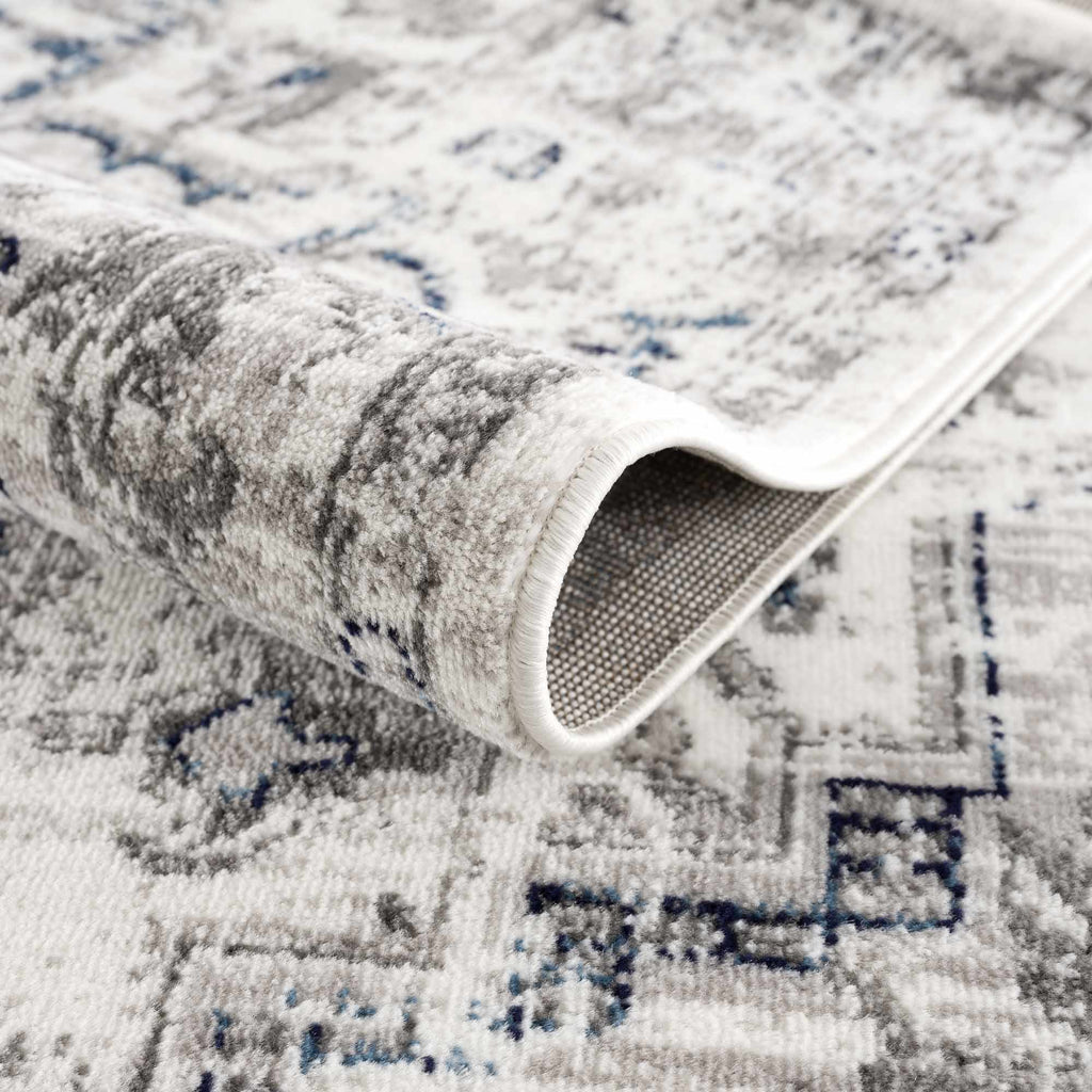 Hauteloom Buenaventura Cream & Navy Area Rug - Promo