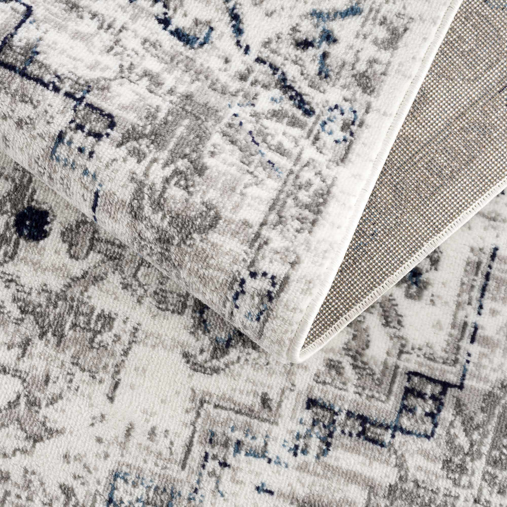Hauteloom Buenaventura Cream & Navy Area Rug - Promo