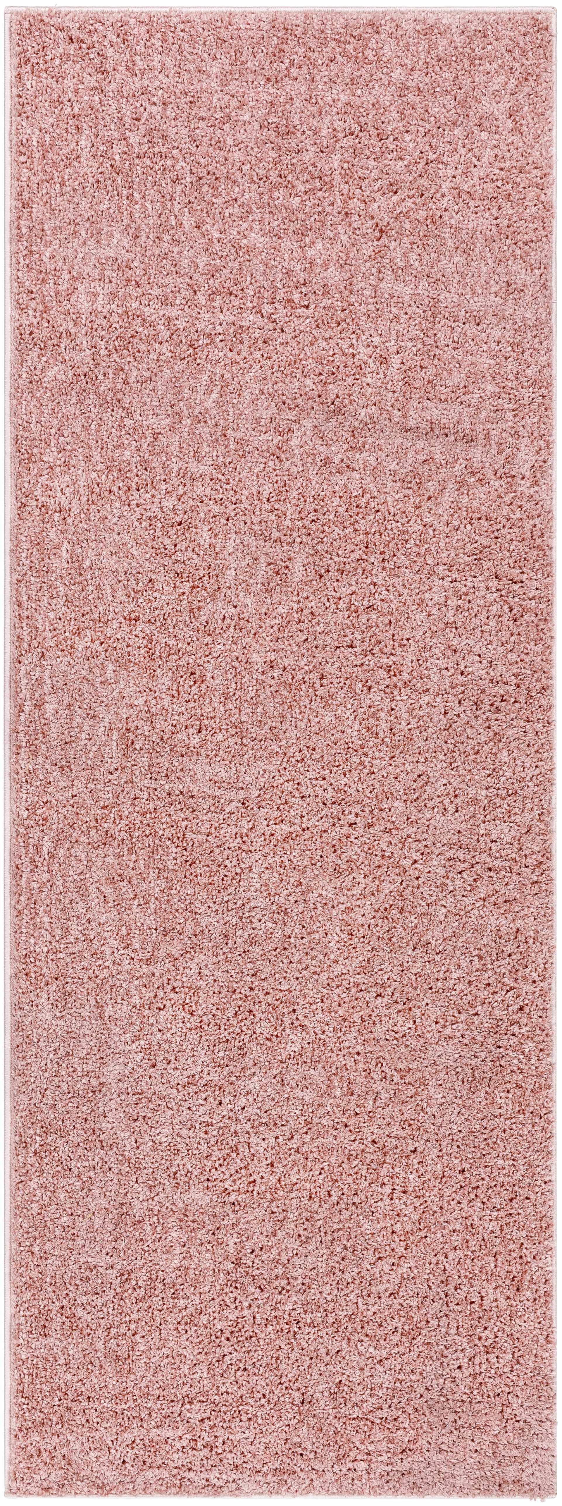 Judy Pink Washable Plush Rug - Clearance