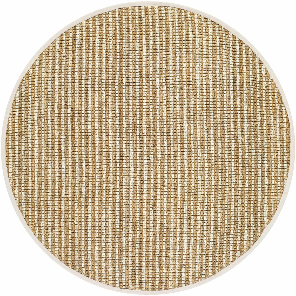 Ambel Tan Camel Jute Area Rug