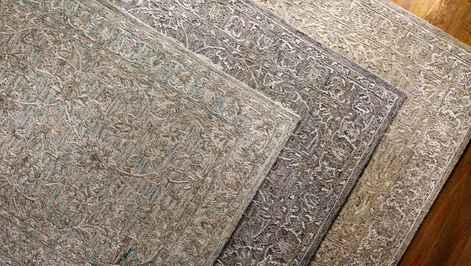 Montmorenci Wool & Faux Silk Rug