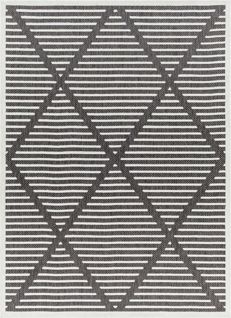 Anah Black Durable Rug