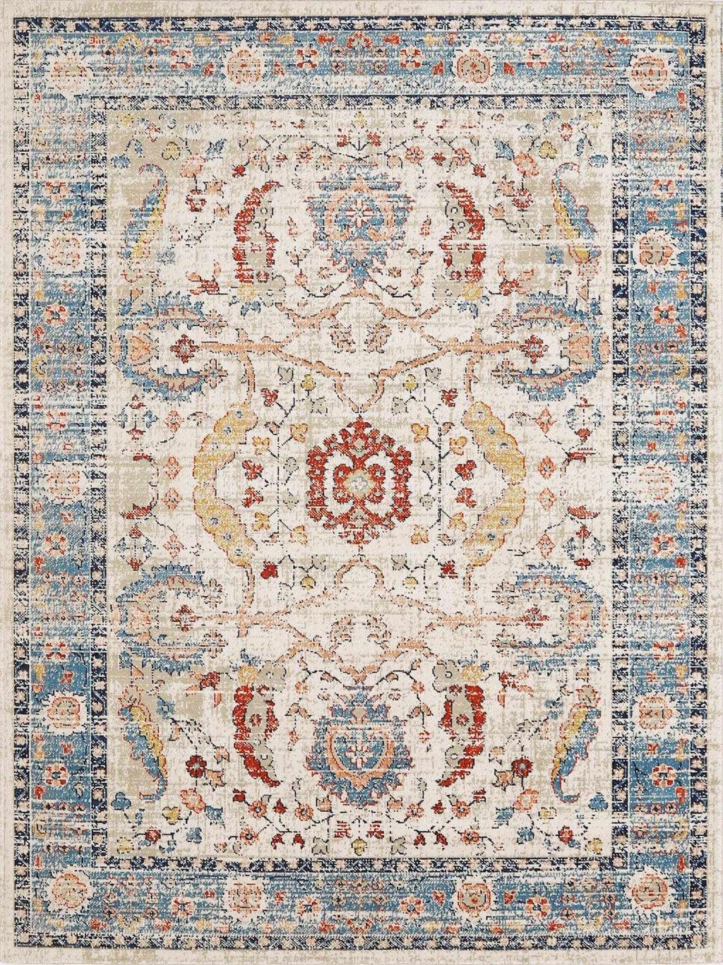 Shafter Traditional Outdoor Area Rug