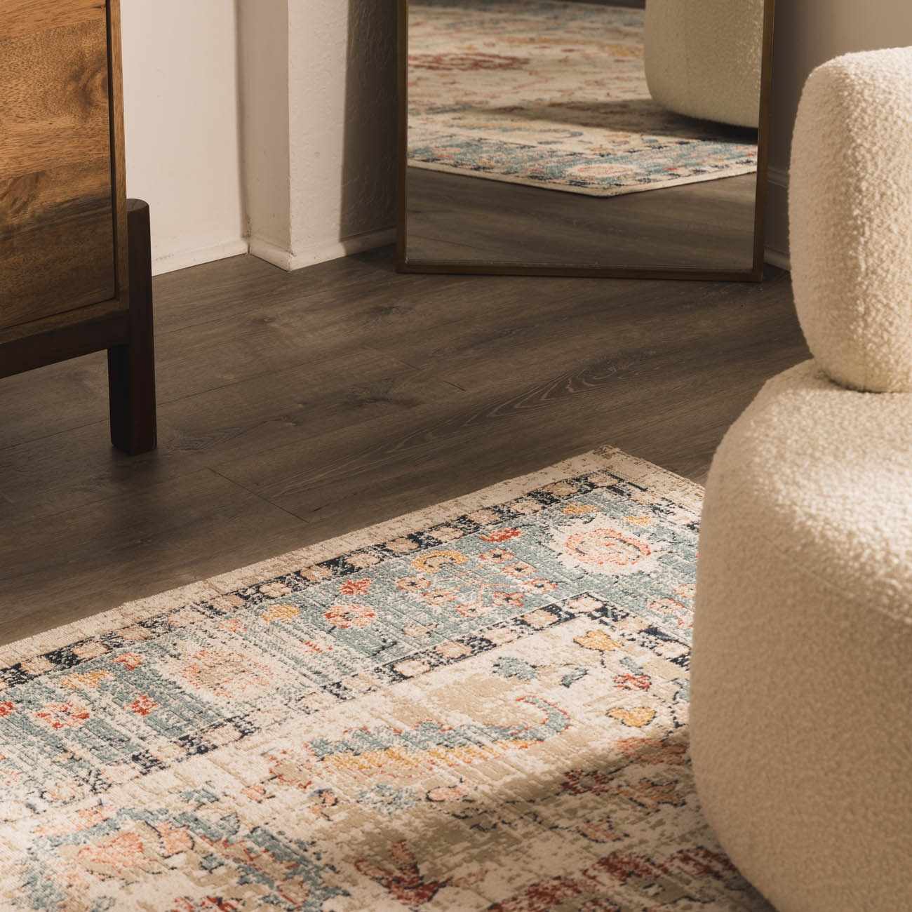 Shafter Traditional Outdoor Area Rug