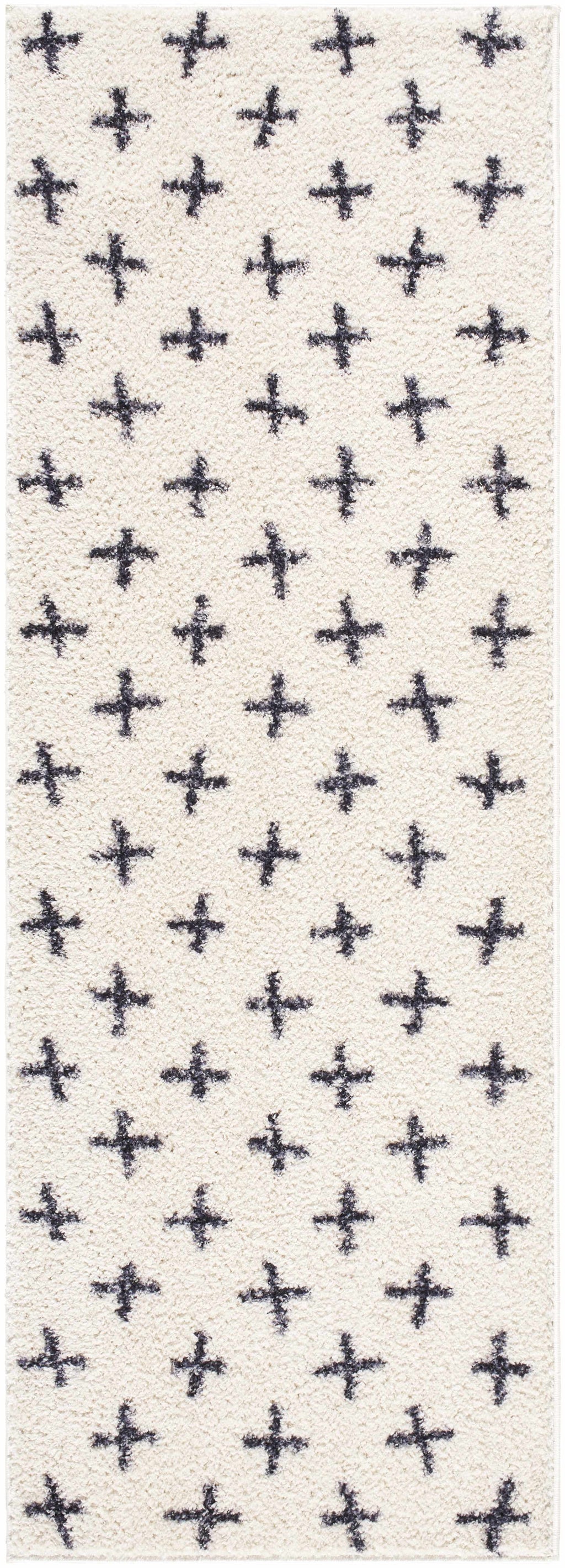 Bede Washable Swiss Cross Rug - 9x12 Clearance