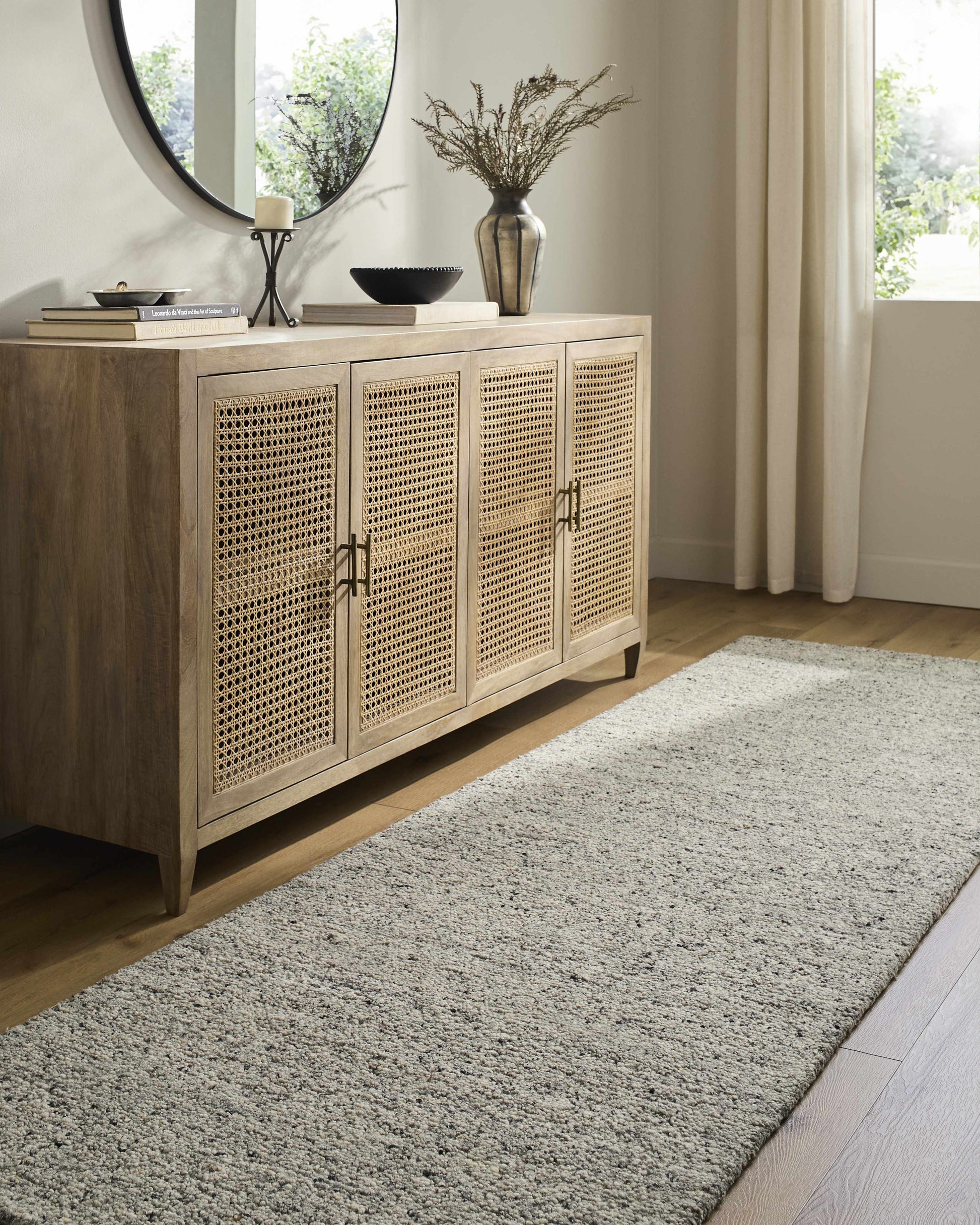 Sevan Gray Wool Area Rug