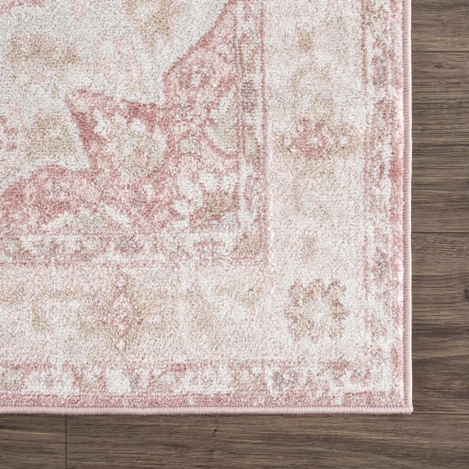 Kandos Blush & Light Pink Area Rug