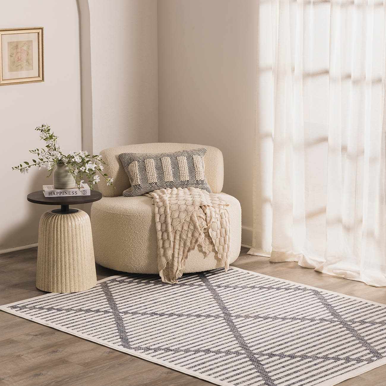 Anah Blue Outdoor Rug