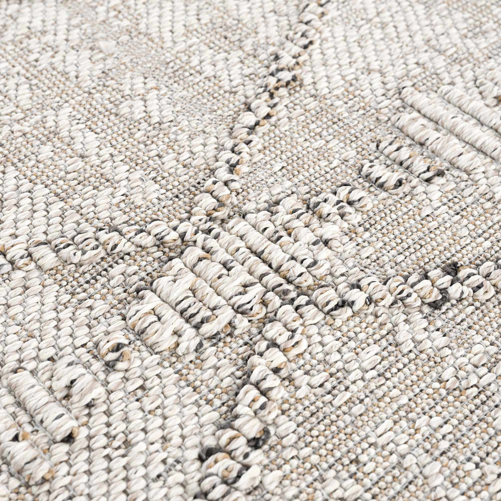 Nyla Bone Indoor & Outdoor Rug - 2x3 Clearance