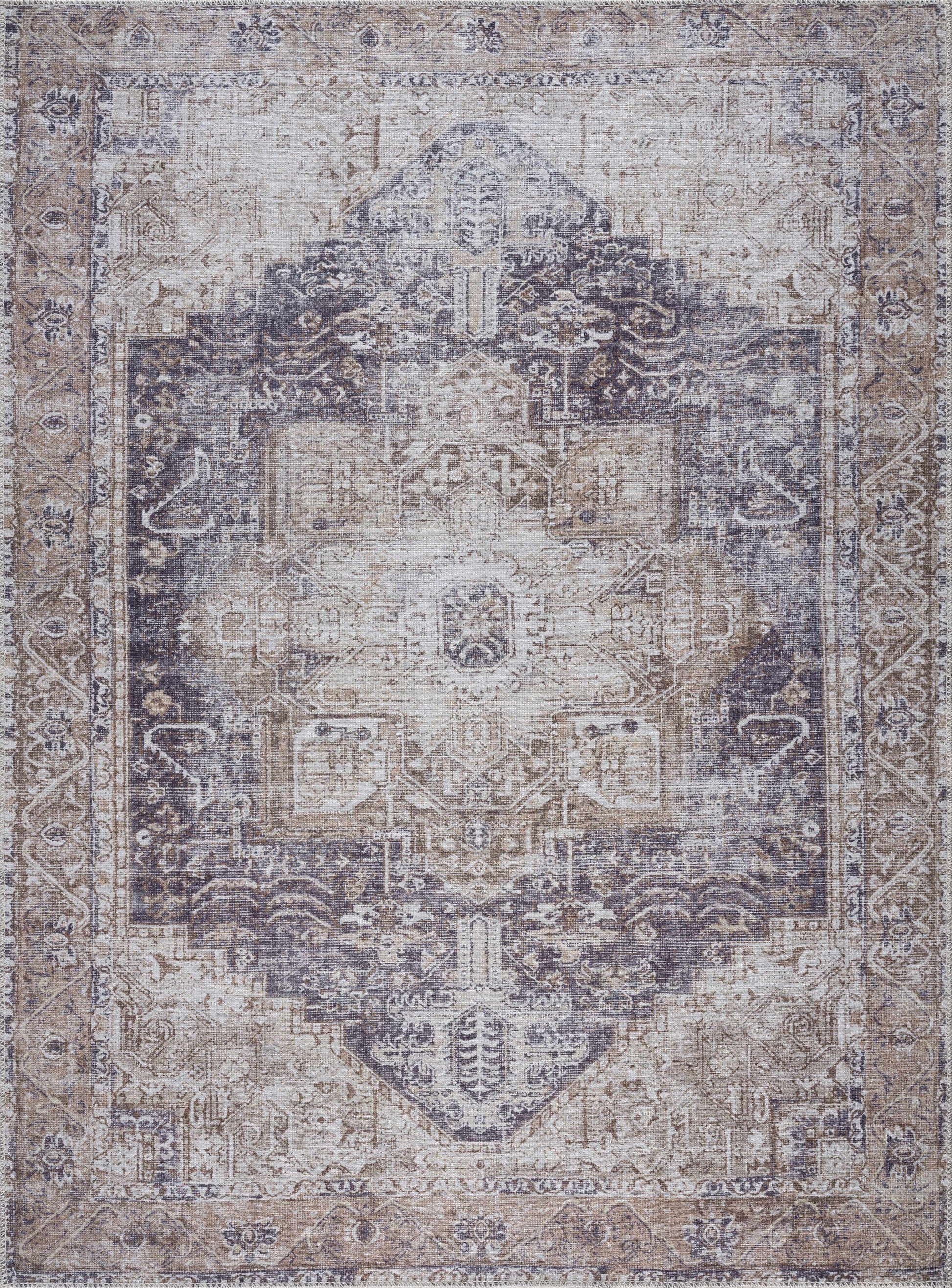 Beige Rosman Washable Rug - Limited Edition