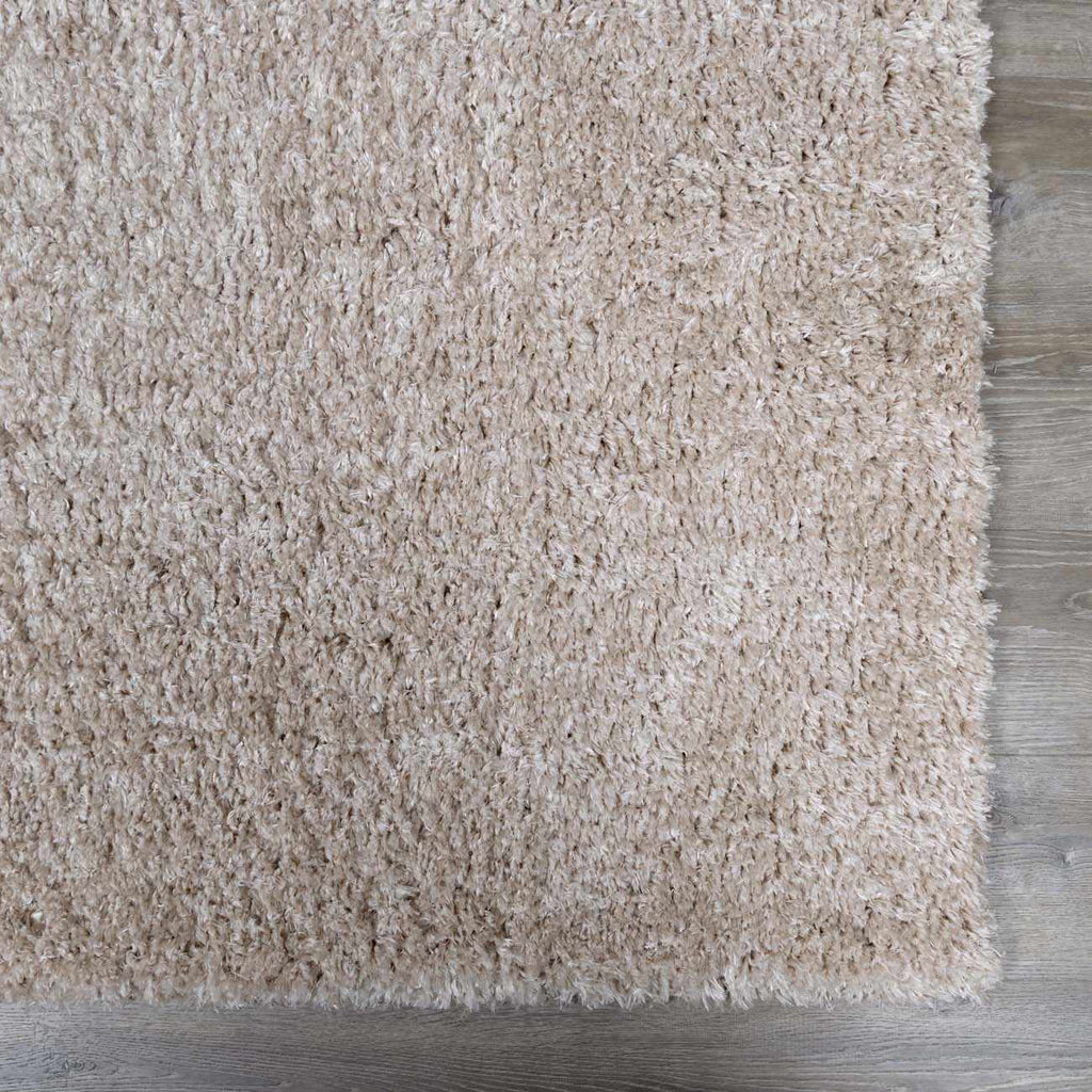 Siari Solid Oatmeal Shag Rug