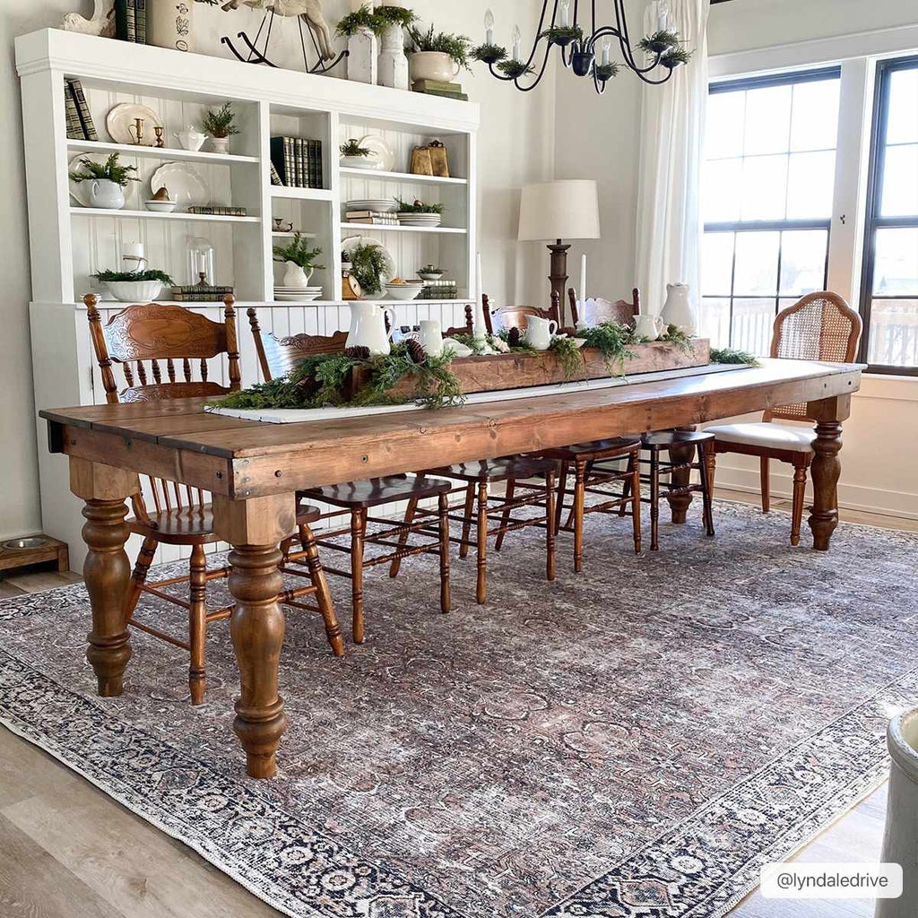 Jill Washable Area Rug - Clearance
