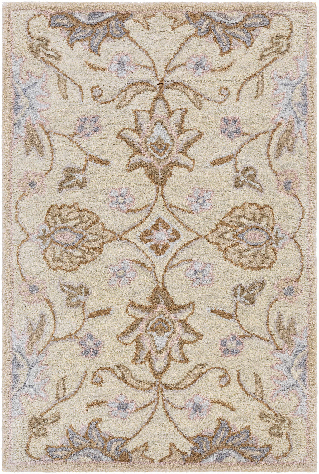 Conesus Hand Tufted Ivory 1109 Wool Rug