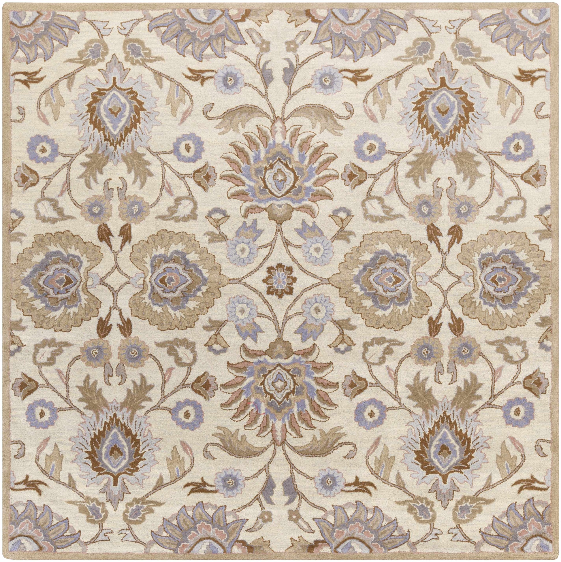Conesus Hand Tufted Ivory 1109 Wool Rug