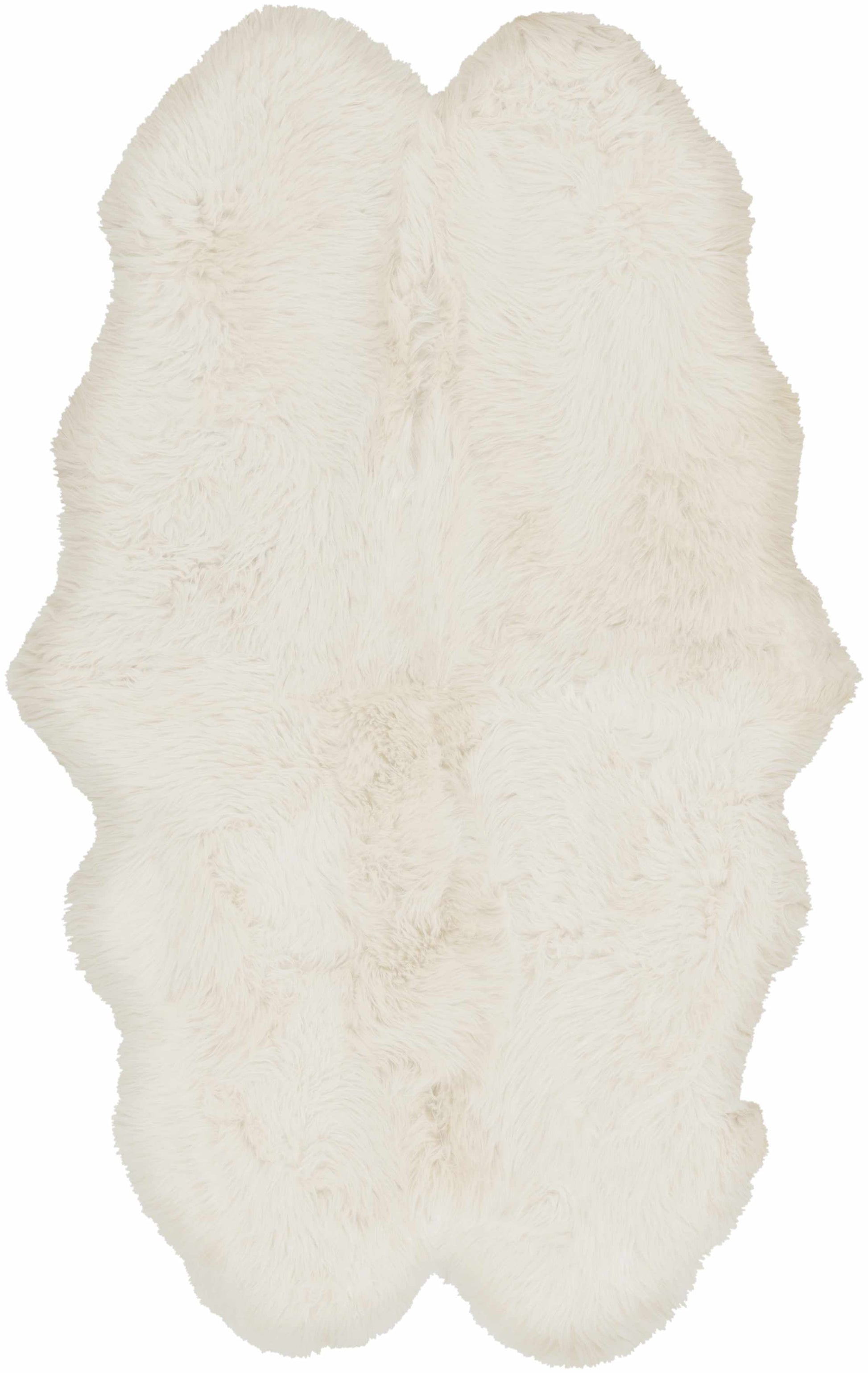 Premium White Soft Sheepskin Rug