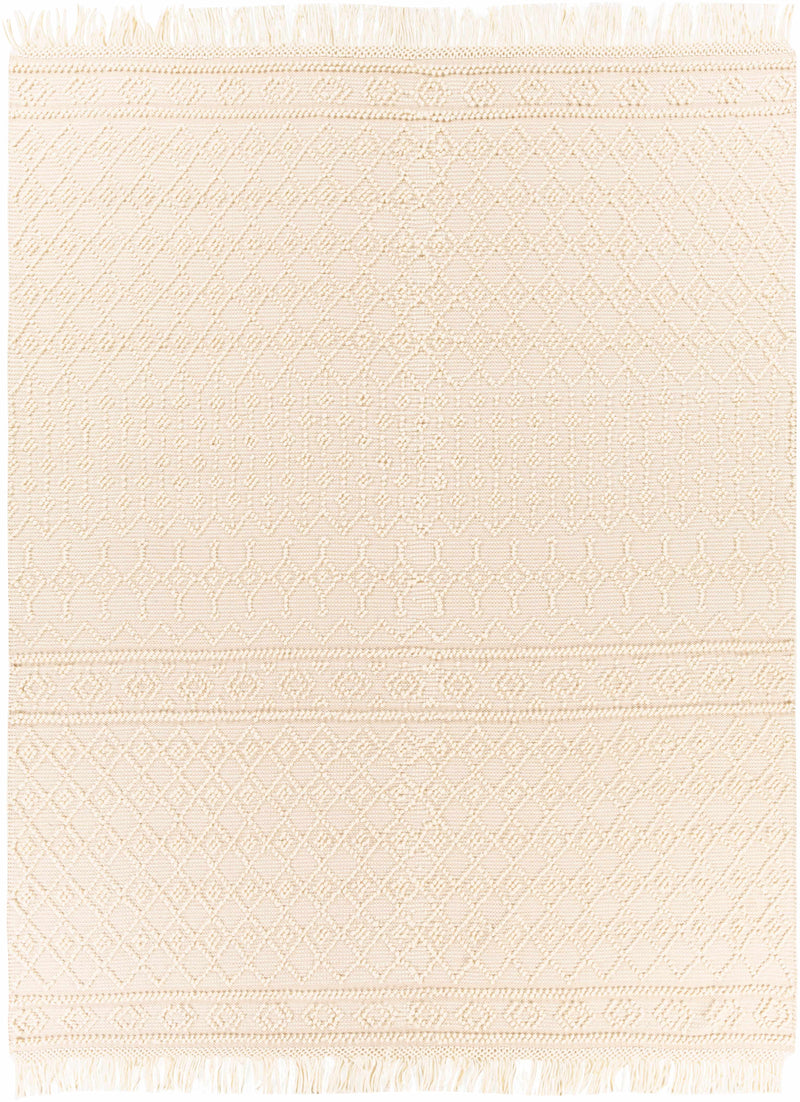 Brothers Beige Wool&Cotton Rug - Clearance
