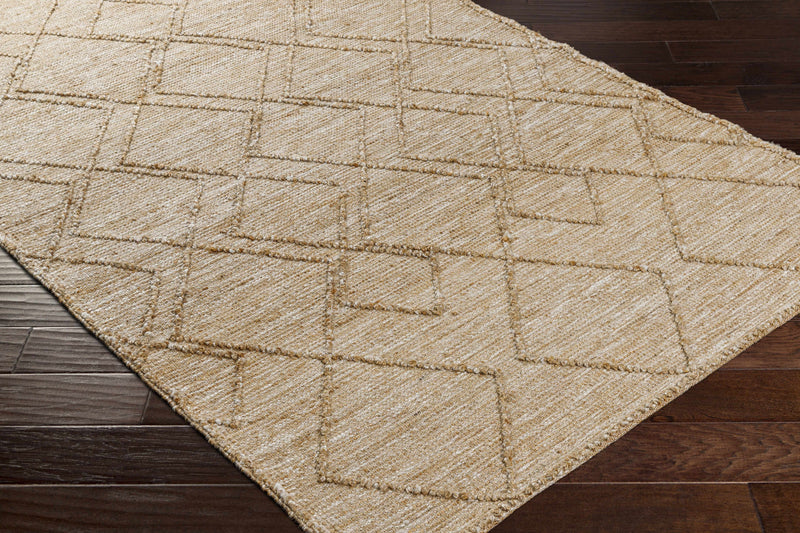 Buse Hand Woven Beige Area Rug - Clearance