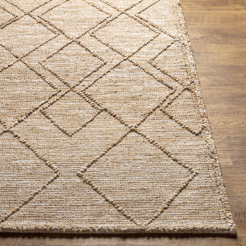 Buse Hand Woven Beige Area Rug - Clearance