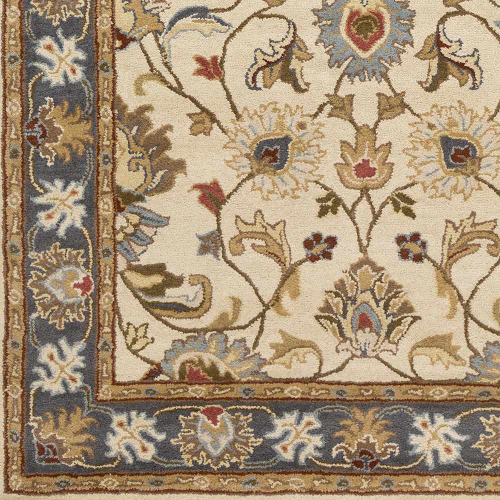 Cherryfield 1125 Yellow & Sage Wool Rug