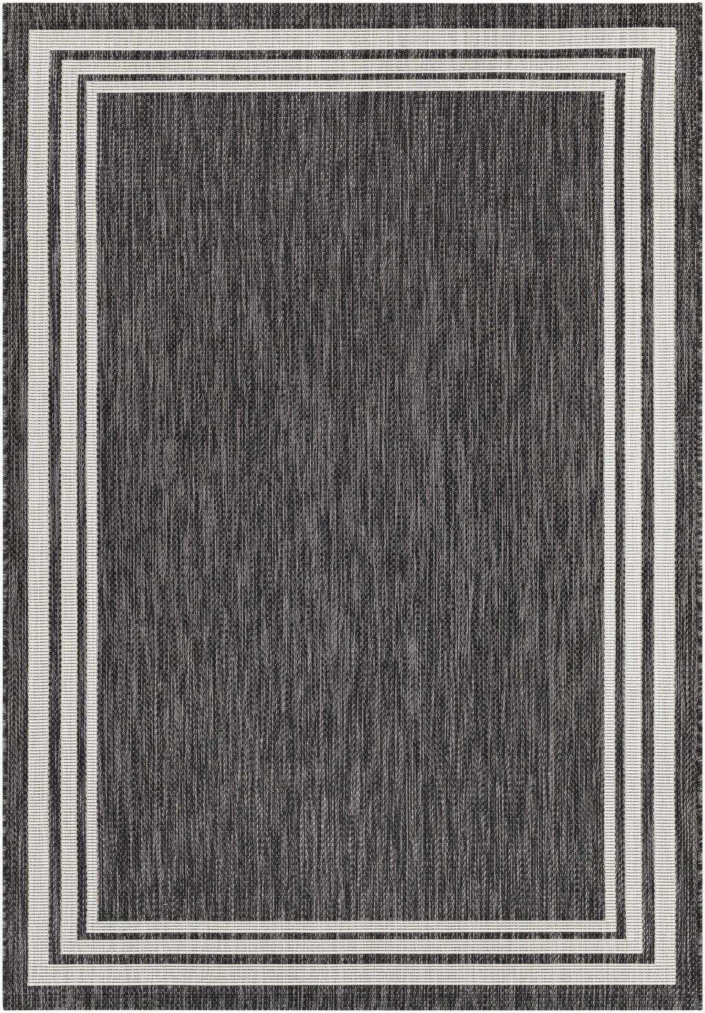 Coonamble Bordered Antrasit Rug