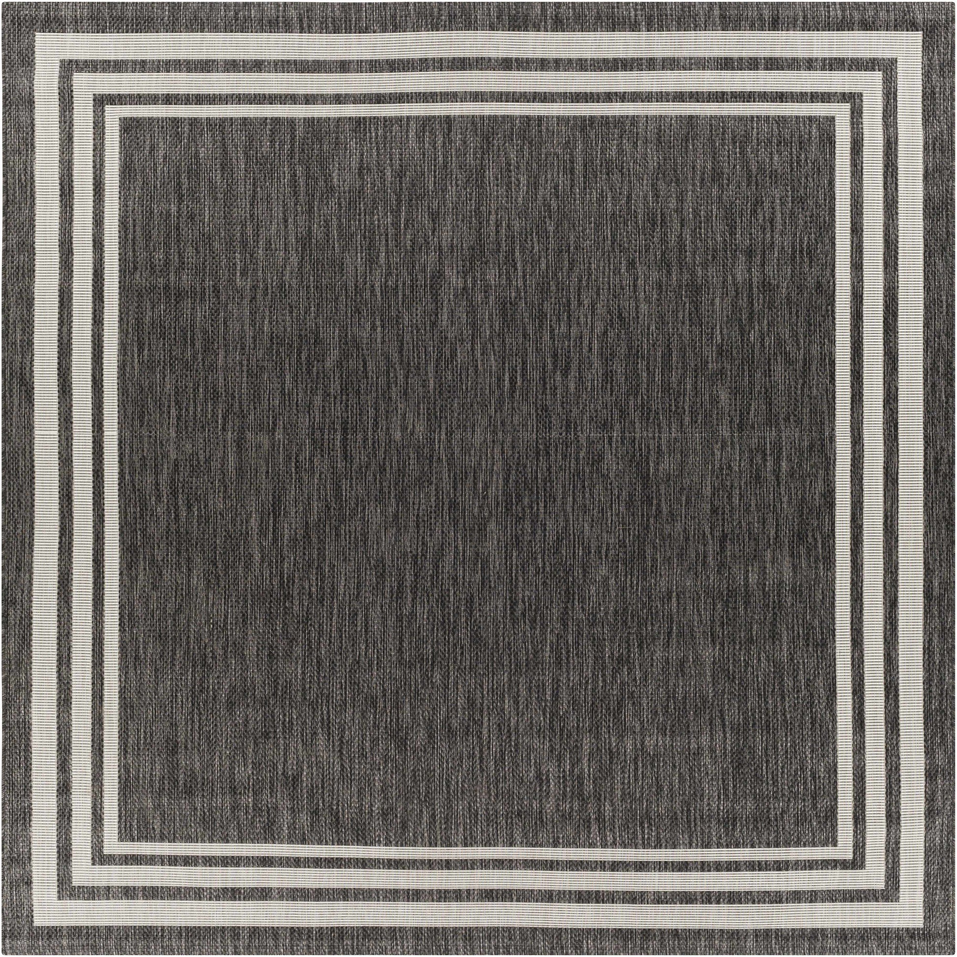 Coonamble Bordered Antrasit Rug