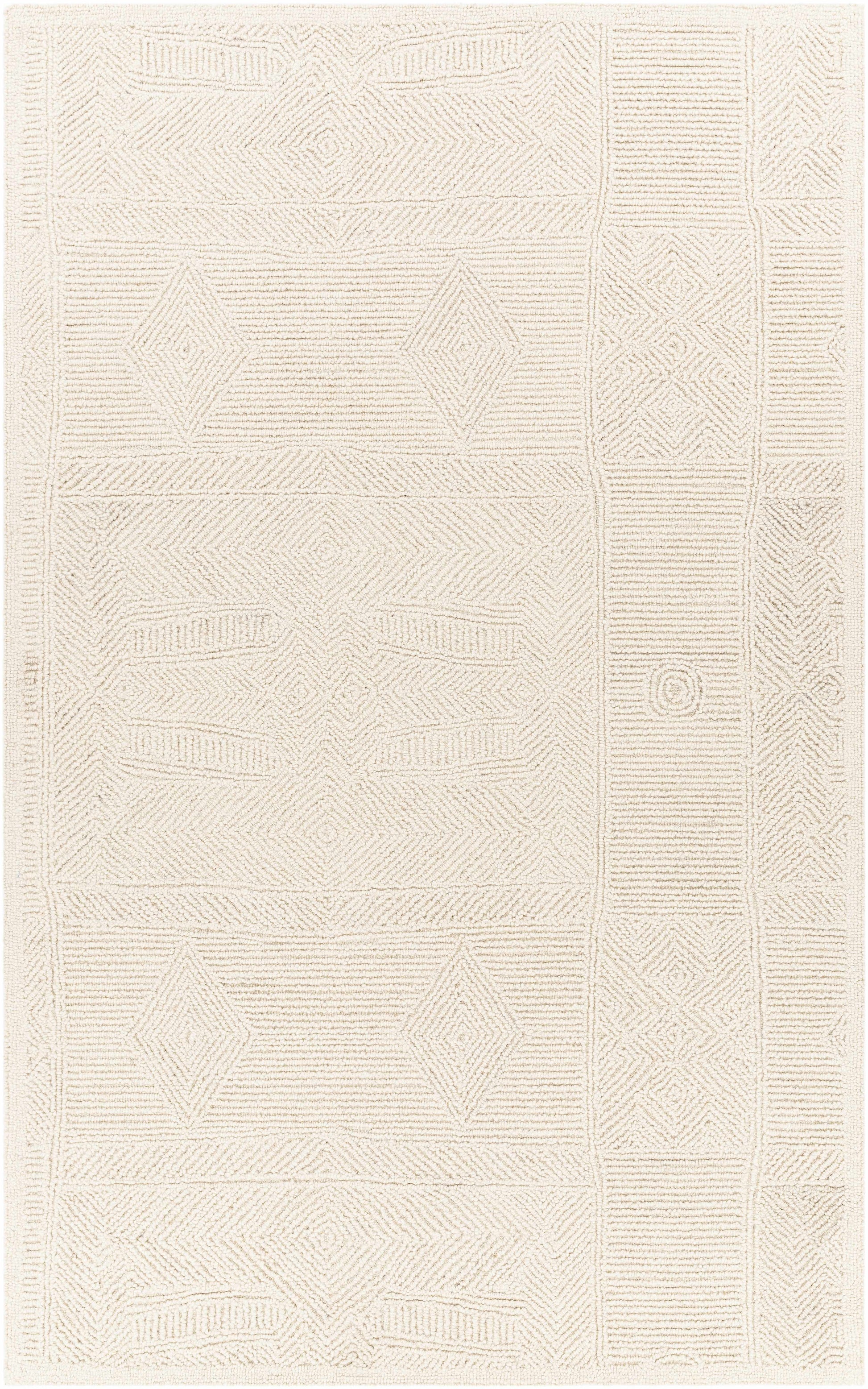 Cork Textured Wool Rug